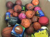 PALLET OF BASKETBALLS