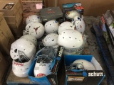 APPROX (15) FOOTBALL HELMETS