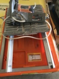 RIDGID WET TILE SAW & SHOP VAC