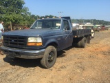 1993 FORD F350 XL FLATBED