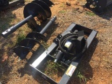 UNUSED RACOON AUGER W/ 2 BITS