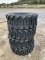 UNUSED (4) TURBO 14PLY SKIDSTEER 12-16.5 TIRES