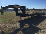 2003 BIG TEX 14GN-20 FLATBED TRAILER