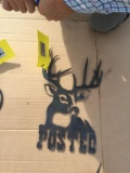 BUCK POSTED SIGN