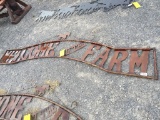 10' WELCOME TO THE FARM SIGN