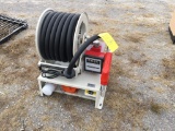 UNUSED DIESEL PUMP WITH HOSE REEL AND METER