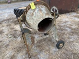 UNUSED RACOON SKIDSTEER CEMENT MIXER