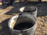 (2) WATER TROUGHS APPROX 75 GAL