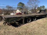 30' BIG TEX GOOSENECK TANDEM WHEEL TRAILER