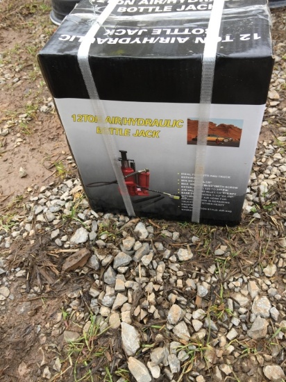 12 TON AIR/HYDRAULIC BOTTLE JACK