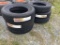 (6) UNUSED FIRESTONE TRANSFORCE HT LT225-75-R17