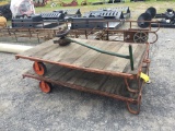 (2) METAL DOLLY CARTS WITH HANDLE