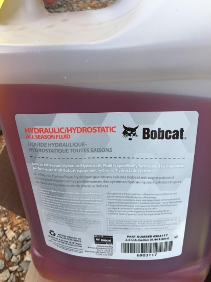 2 1/2 GALLON BOBCAT HYDRAULIC FLUID