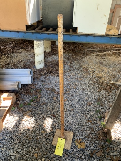 8" STEEL CONCRETE TAMPER