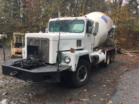 1986 INTERNATIONAL PAYSTAR 5000 CEMENT MIXER TRUCK