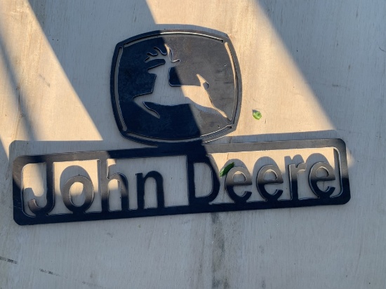 JOHN DEERE LOGO METAL ART