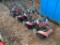 (4) TROYBILT TILLERS