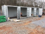 40' HQ SHIPPING CONTAINER W/4SIDE & 1REAR DOOR