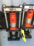 (2) HS-1 HYDRAULIC HOSE CRIMPER