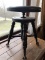 VICTORIAN PIANO STOOL W/GLASS BALL&CLAW FEET