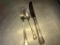 10PLACE SILVER PLATED FORK/KNIFE/SPOON SETTING