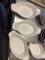 ASST INDV CASSEROLE DISHES/GRAVY BOATS/SHELL DISH