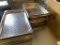 (14) STEAM TABLE 1/2 PANS & STEAMERS AND LIDS
