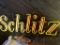 SCHLITZ NEON SIGN