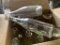(15) GLASS BOTTLES