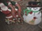 (4) CHRISTMAS DECORATIONS