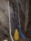 (2) ALUMINUM STREET HOCKEY STICKS & PLASTIC OAR