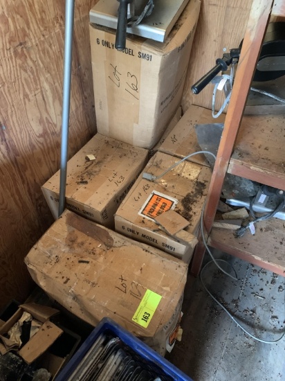 (4) UNUSED BOXES SFP ALUMINUM WAFFLE IRON HEADS