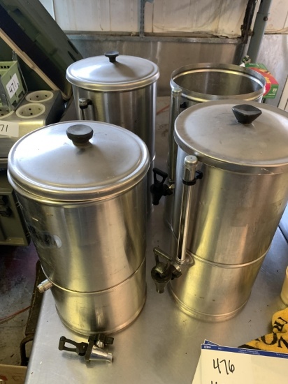 (4) TEA URNS