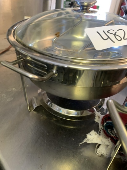 (1) ROUND CHAFING DISH