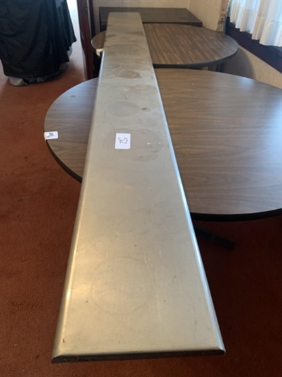 118"X24" STAINLESS SHELF