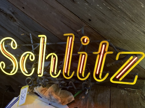 SCHLITZ NEON SIGN