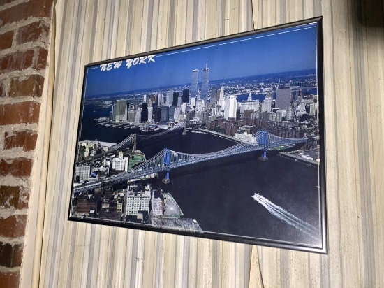 NEW YORK SKYSCAPE PRINT