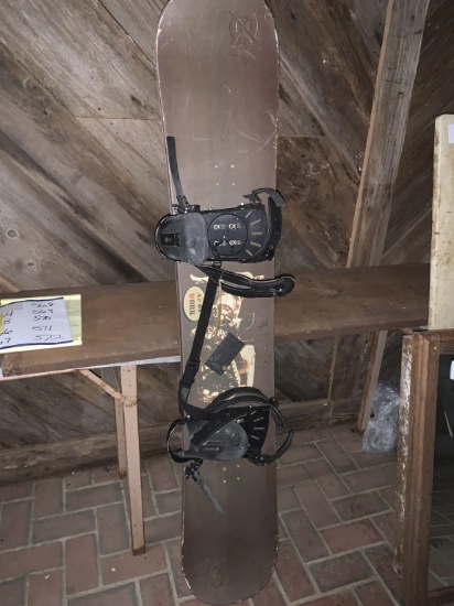 62" AR 61 WORK VINTAGE SNOWBOARD