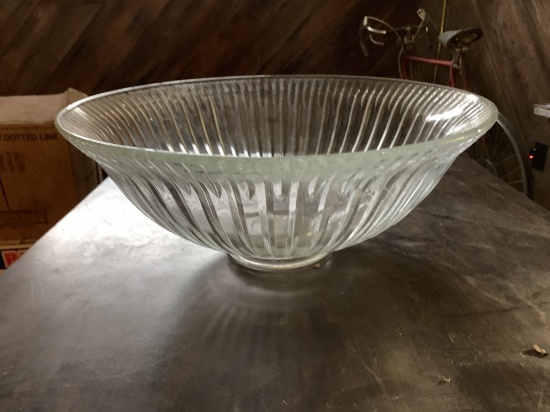 15" GLASS BOWL