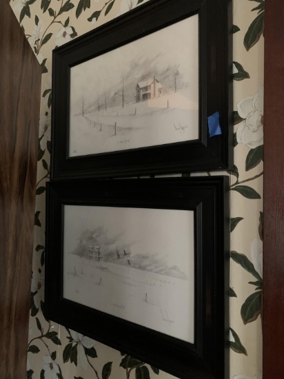 (2) PRINTS-COMING HOME & COMING HOME 2--22"X16"