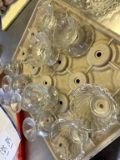 MISC SHORBET GLASSES/BUTTER DISHES