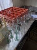 CRATE MISC GLASSWARE