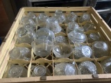 (2) FLATS MISC PUNCH GLASSES