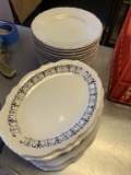 GOLD TRIM PLATES & 11