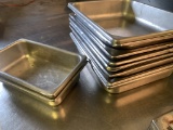 (10) STEAM TABLE 1/3 & 1/6 PANS