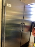 STAINLESS DOUBLE DOOR FREEZER