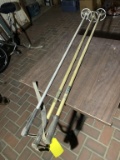 (3) VINTAGE SKI POLES