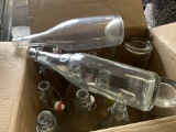 (15) GLASS BOTTLES