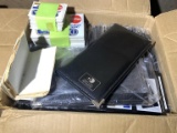 BOX UNUSED RESTAURANT CHECK/RECEIPT HOLDERS