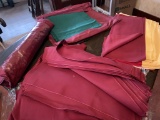 MAROON & ASST LINEN NAPKINS